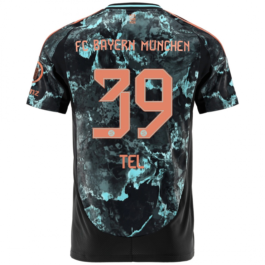 Hombre Camiseta Mathys Tel #39 Negro 2ª Equipación 2024/25 La Camisa México