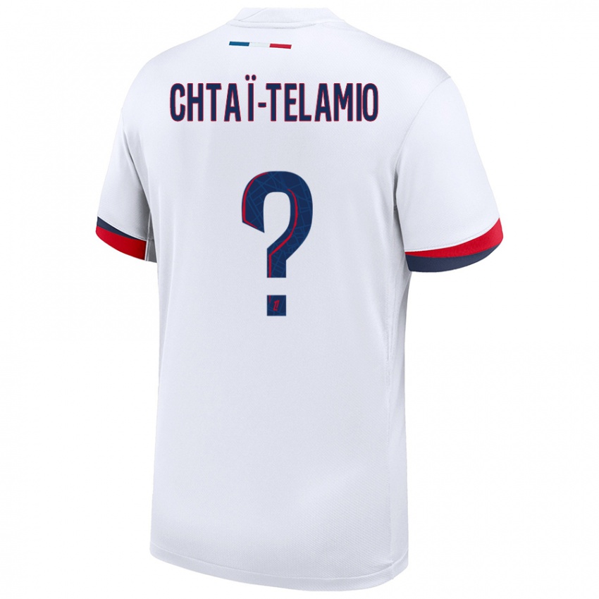 Hombre Camiseta Zayon Chtaï-Telamio #0 Blanco Azul Rojo 2ª Equipación 2024/25 La Camisa México