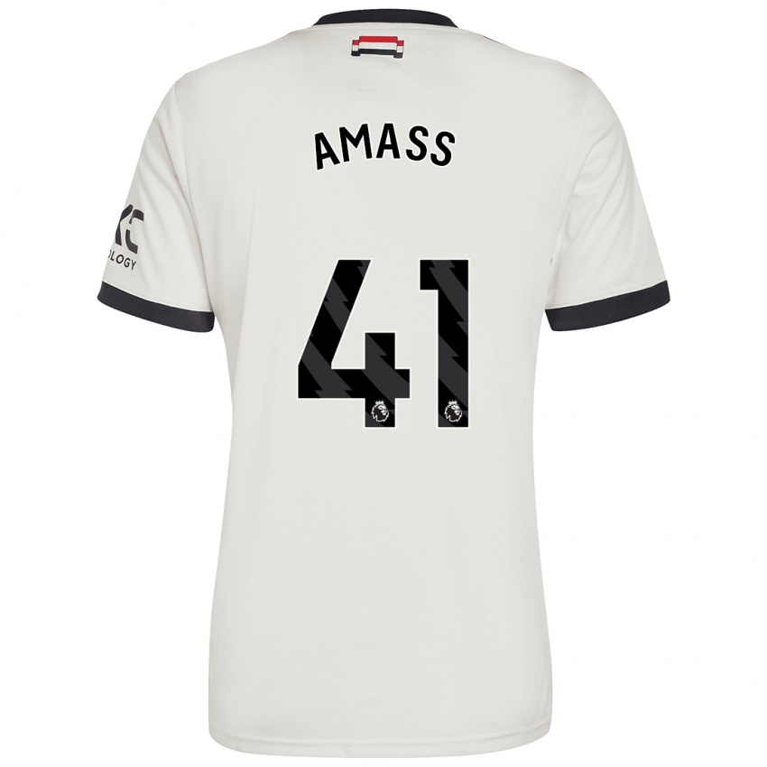 Hombre Camiseta Harry Amass #41 Blanquecino Equipación Tercera 2024/25 La Camisa México