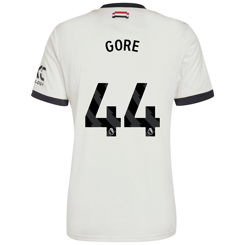 Hombre Camiseta Daniel Gore #44 Blanquecino Equipación Tercera 2024/25 La Camisa México