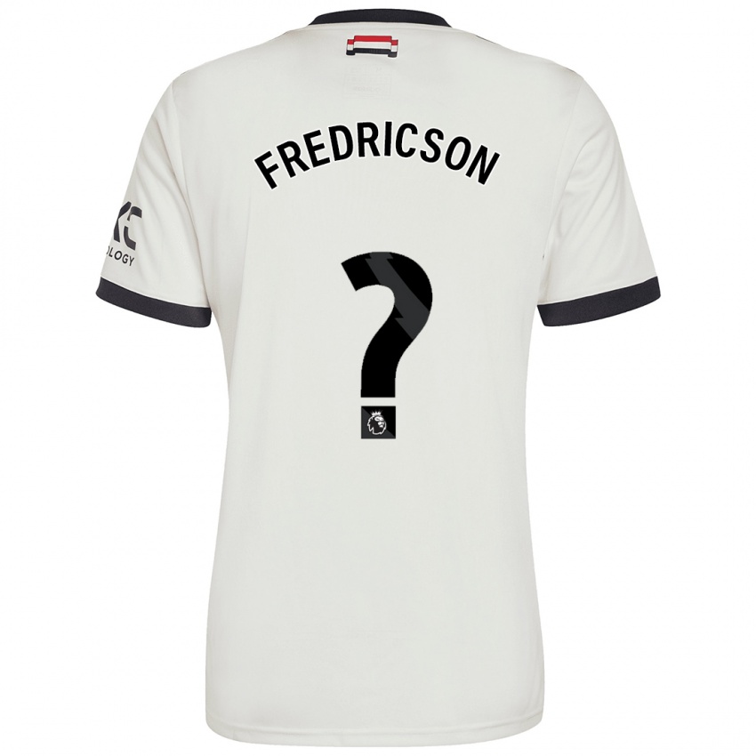 Hombre Camiseta Tyler Fredricson #0 Blanquecino Equipación Tercera 2024/25 La Camisa México