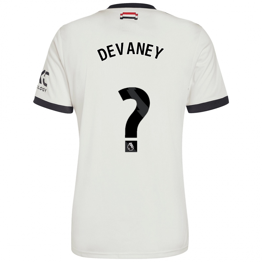 Hombre Camiseta Jacob Devaney #0 Blanquecino Equipación Tercera 2024/25 La Camisa México