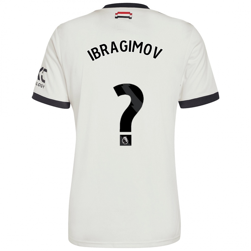 Hombre Camiseta Amir Ibragimov #0 Blanquecino Equipación Tercera 2024/25 La Camisa México