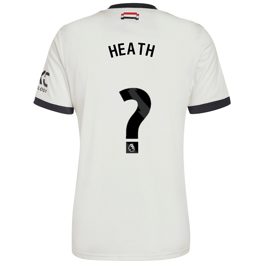 Hombre Camiseta Fred Heath #0 Blanquecino Equipación Tercera 2024/25 La Camisa México