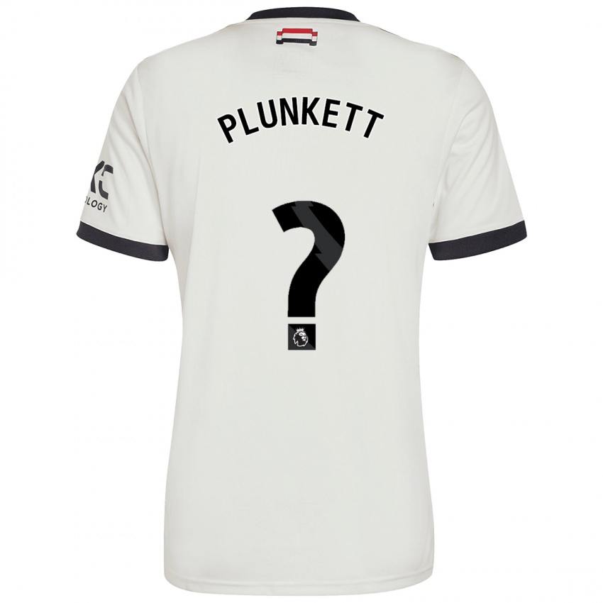 Hombre Camiseta Dante Plunkett #0 Blanquecino Equipación Tercera 2024/25 La Camisa México