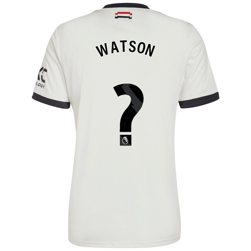 Hombre Camiseta Jacob Watson #0 Blanquecino Equipación Tercera 2024/25 La Camisa México