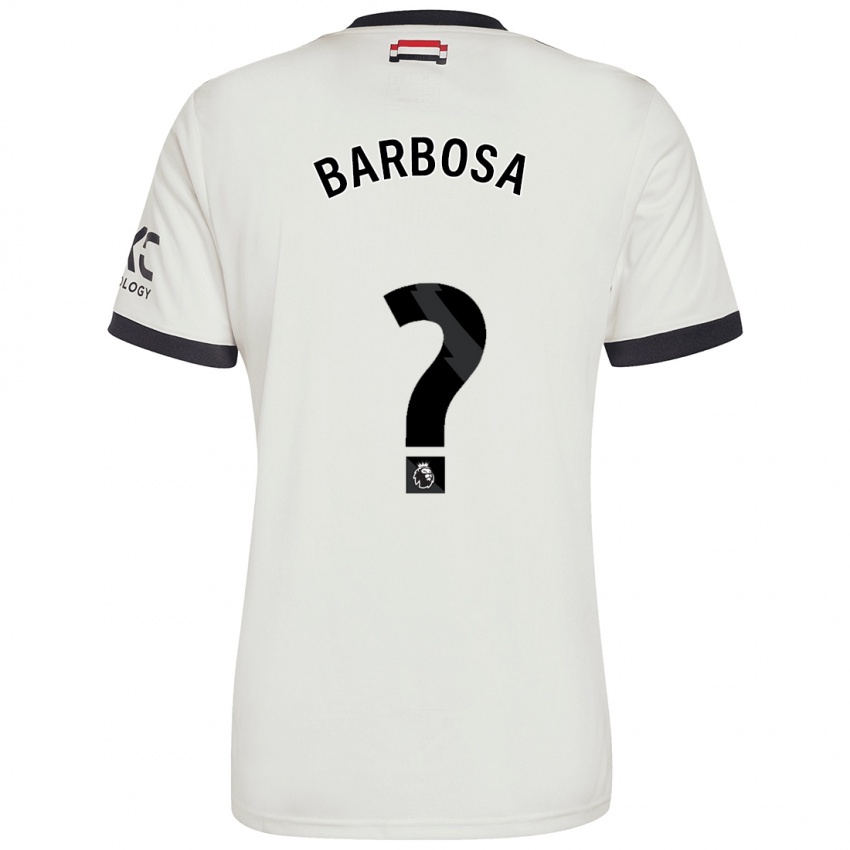 Hombre Camiseta Neithan Barbosa #0 Blanquecino Equipación Tercera 2024/25 La Camisa México