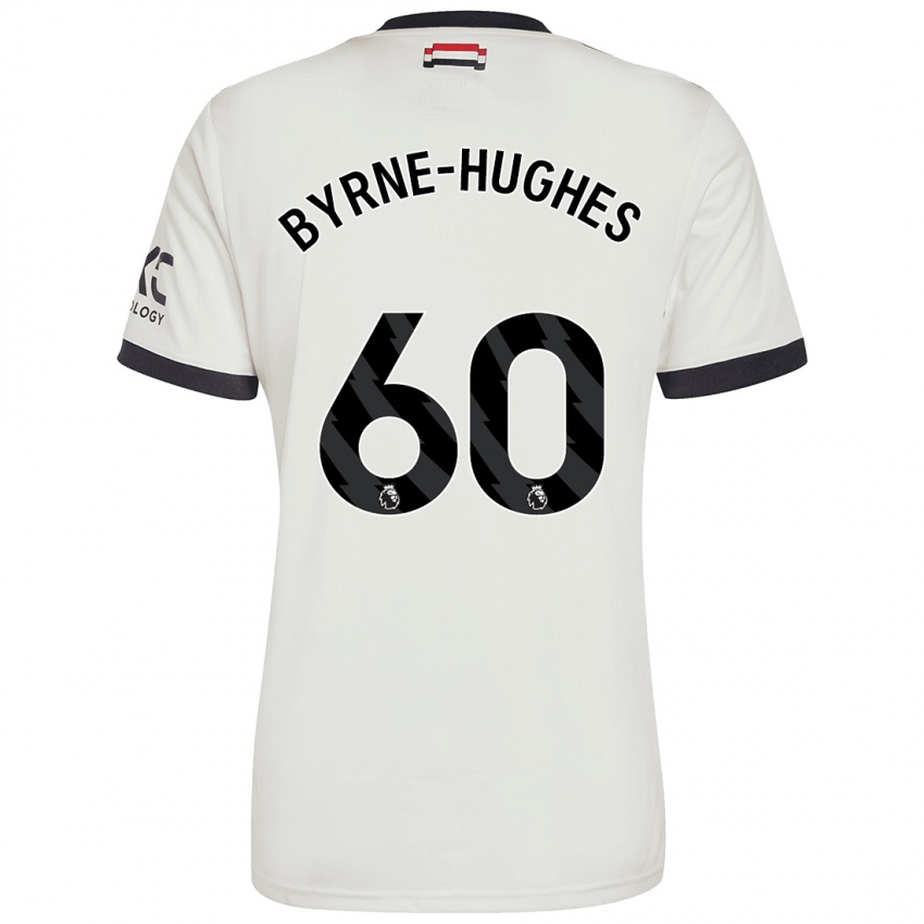 Hombre Camiseta Cameron Byrne-Hughes #60 Blanquecino Equipación Tercera 2024/25 La Camisa México