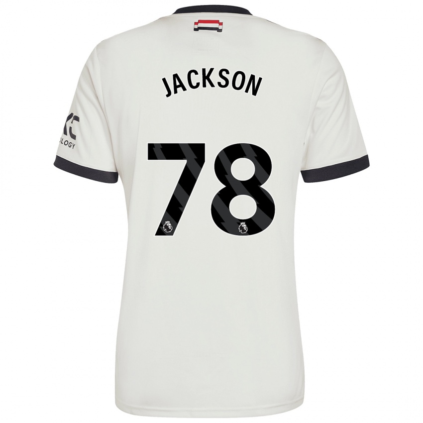 Hombre Camiseta Louis Jackson #78 Blanquecino Equipación Tercera 2024/25 La Camisa México