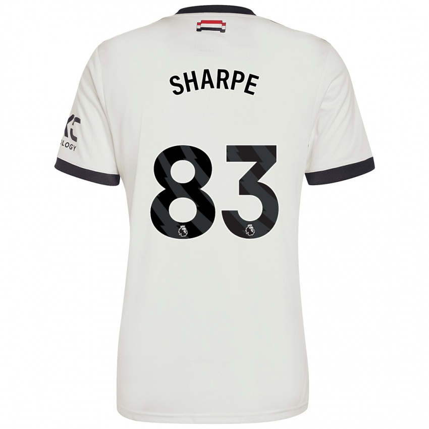 Hombre Camiseta Malachi Sharpe #83 Blanquecino Equipación Tercera 2024/25 La Camisa México