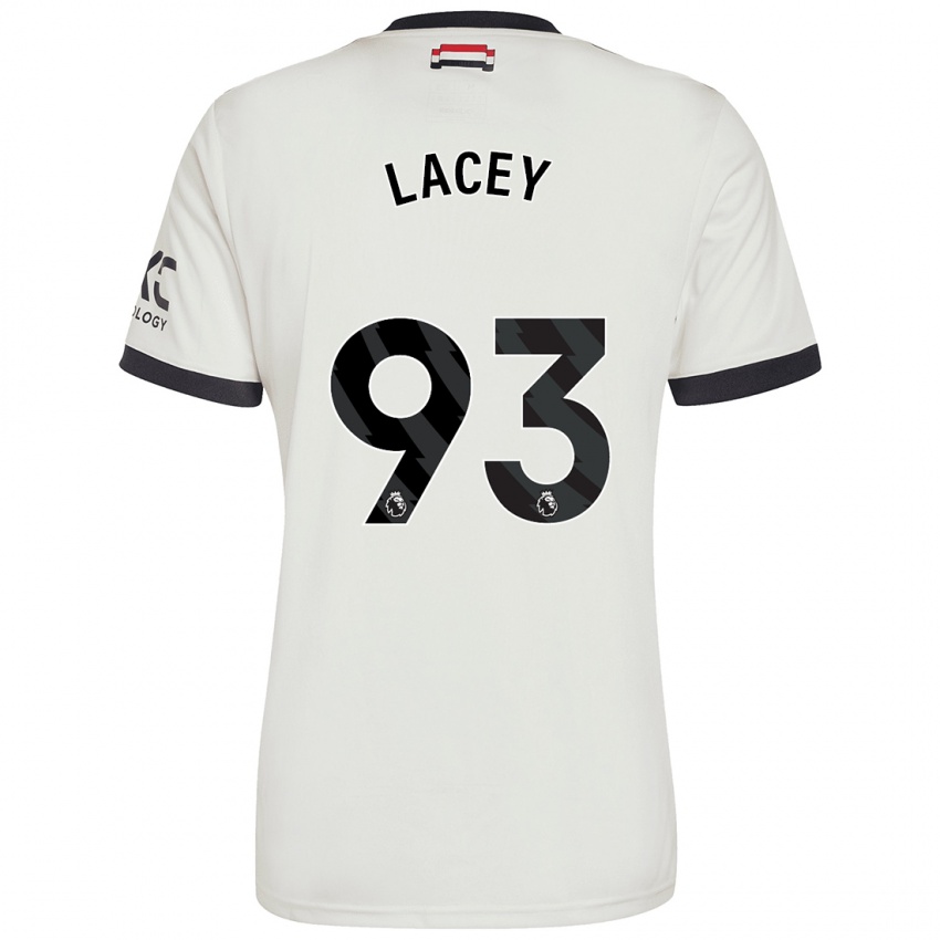 Hombre Camiseta Shea Lacey #93 Blanquecino Equipación Tercera 2024/25 La Camisa México