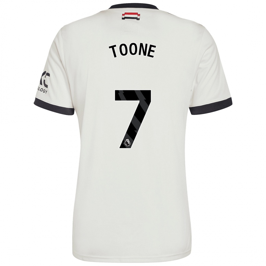 Hombre Camiseta Ella Toone #7 Blanquecino Equipación Tercera 2024/25 La Camisa México