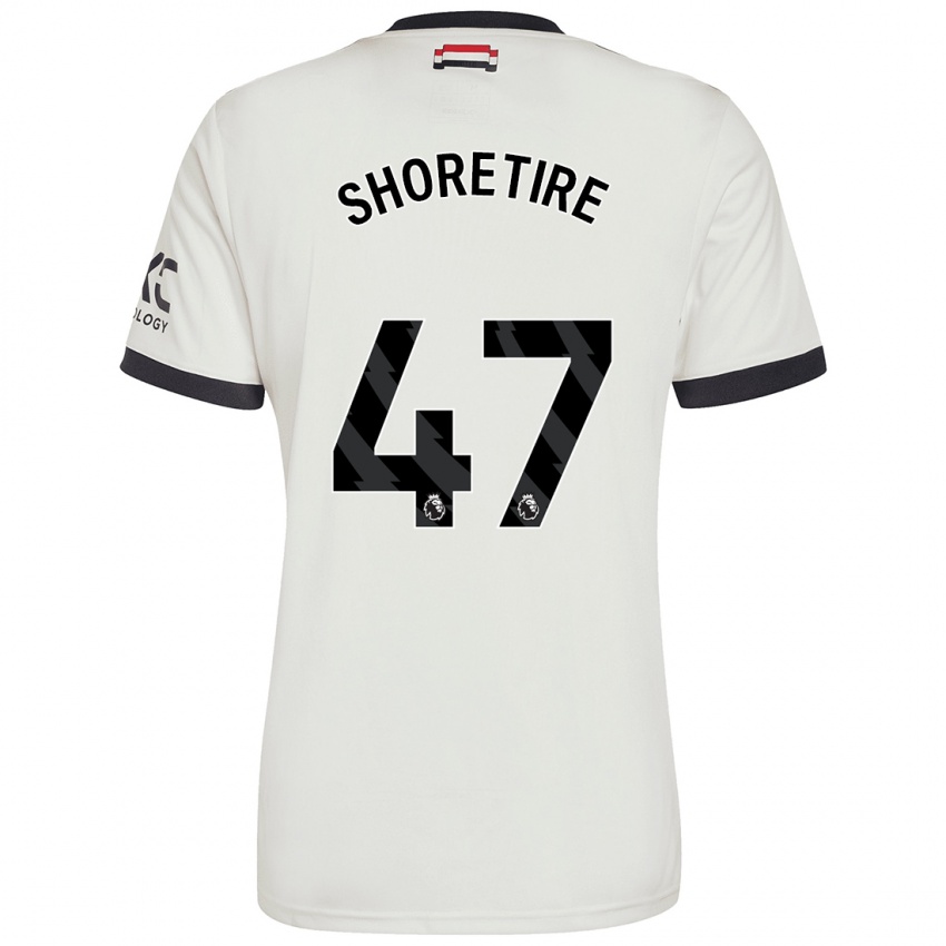 Hombre Camiseta Shola Shoretire #47 Blanquecino Equipación Tercera 2024/25 La Camisa México