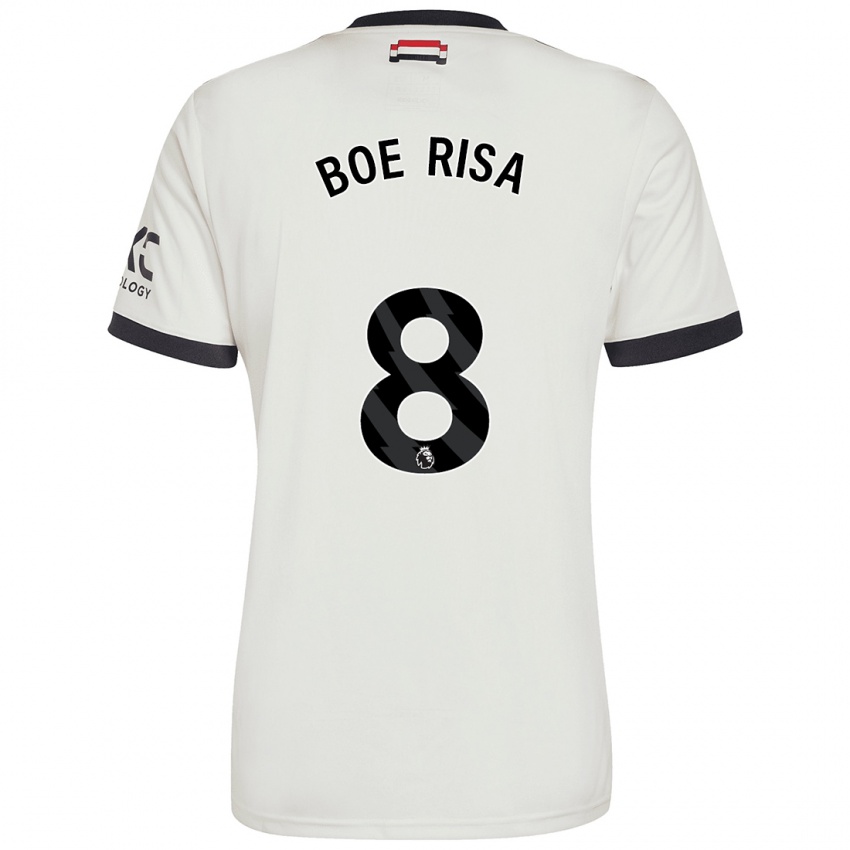 Hombre Camiseta Vilde Boe Risa #8 Blanquecino Equipación Tercera 2024/25 La Camisa México