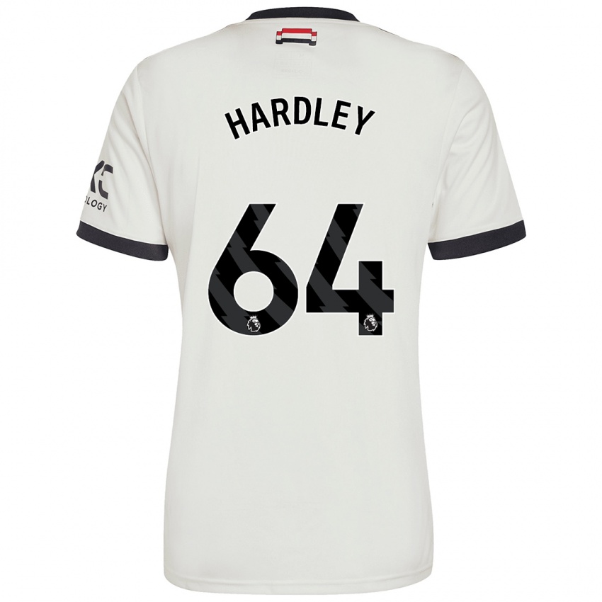 Hombre Camiseta Bjorn Hardley #64 Blanquecino Equipación Tercera 2024/25 La Camisa México