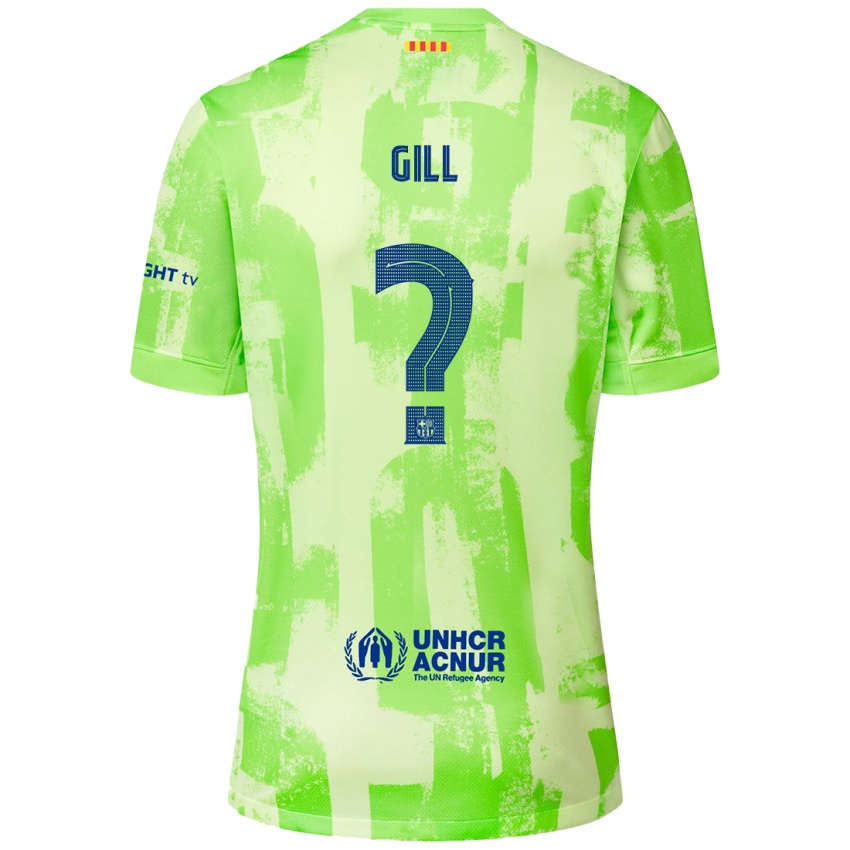 Hombre Camiseta Adrian Gill #0 Lima Equipación Tercera 2024/25 La Camisa México