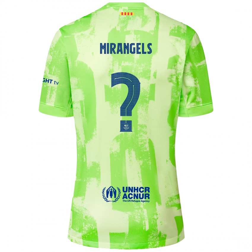 Hombre Camiseta Xavi Miràngels #0 Lima Equipación Tercera 2024/25 La Camisa México