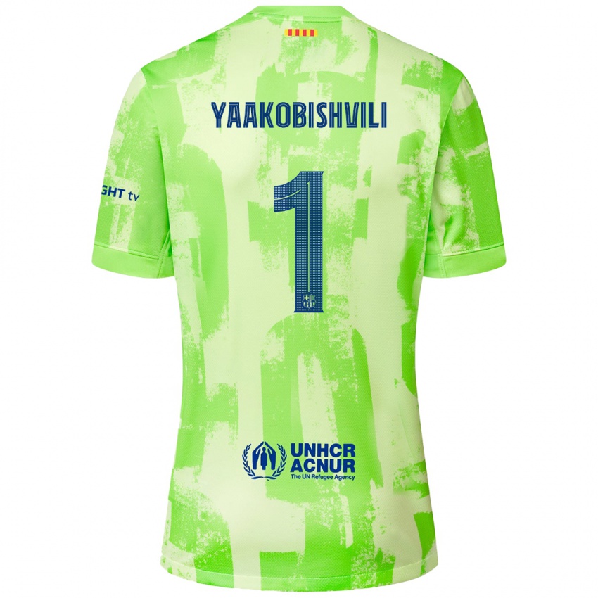 Hombre Camiseta Áron Yaakobishvili #1 Lima Equipación Tercera 2024/25 La Camisa México