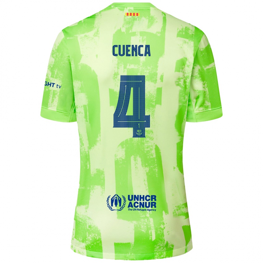 Hombre Camiseta Andrés Cuenca #4 Lima Equipación Tercera 2024/25 La Camisa México