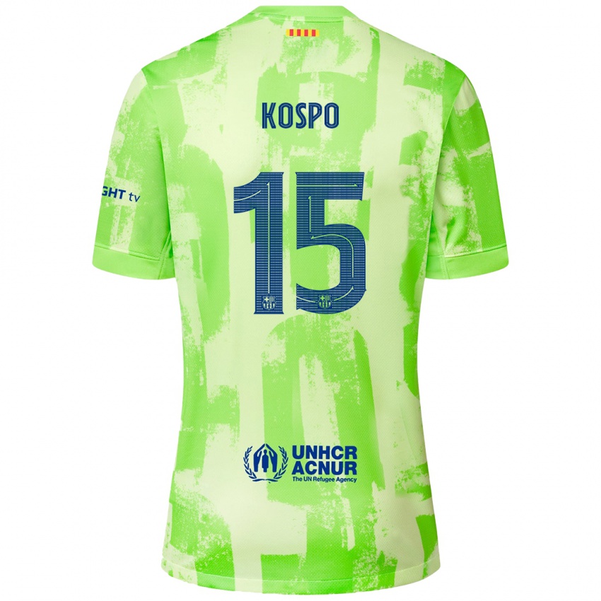 Hombre Camiseta Eman Kospo #15 Lima Equipación Tercera 2024/25 La Camisa México