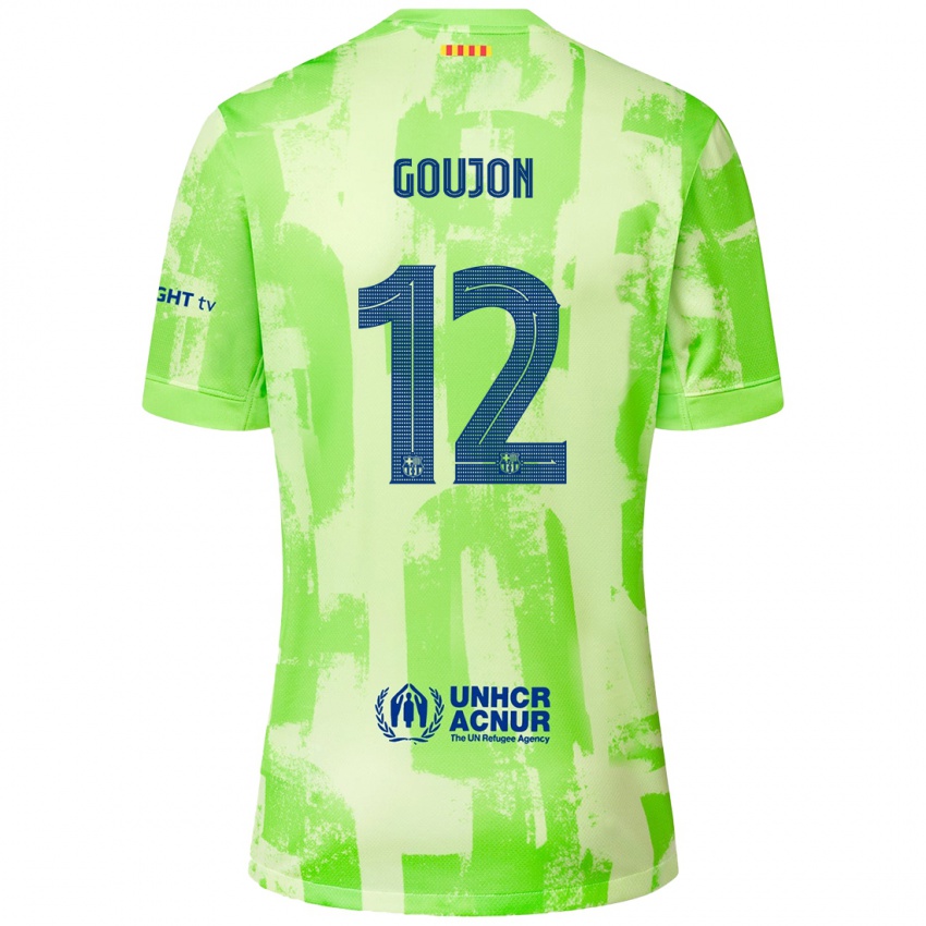 Hombre Camiseta Iker Goujón #12 Lima Equipación Tercera 2024/25 La Camisa México