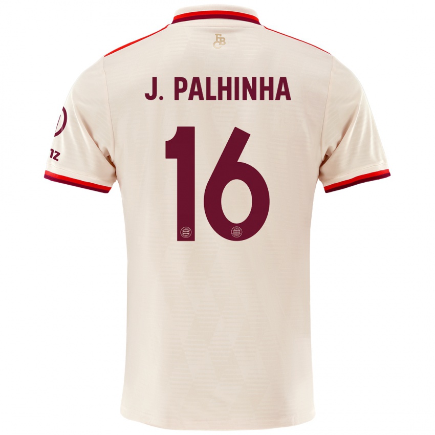 Hombre Camiseta João Palhinha #16 Lino Equipación Tercera 2024/25 La Camisa México