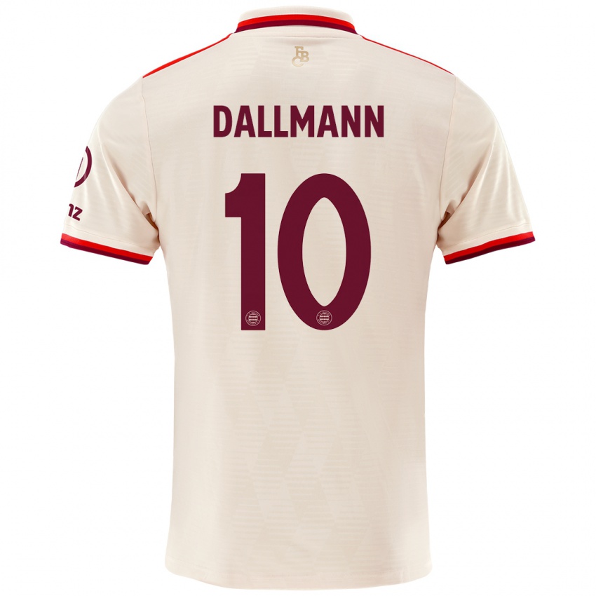 Hombre Camiseta Linda Dallmann #10 Lino Equipación Tercera 2024/25 La Camisa México