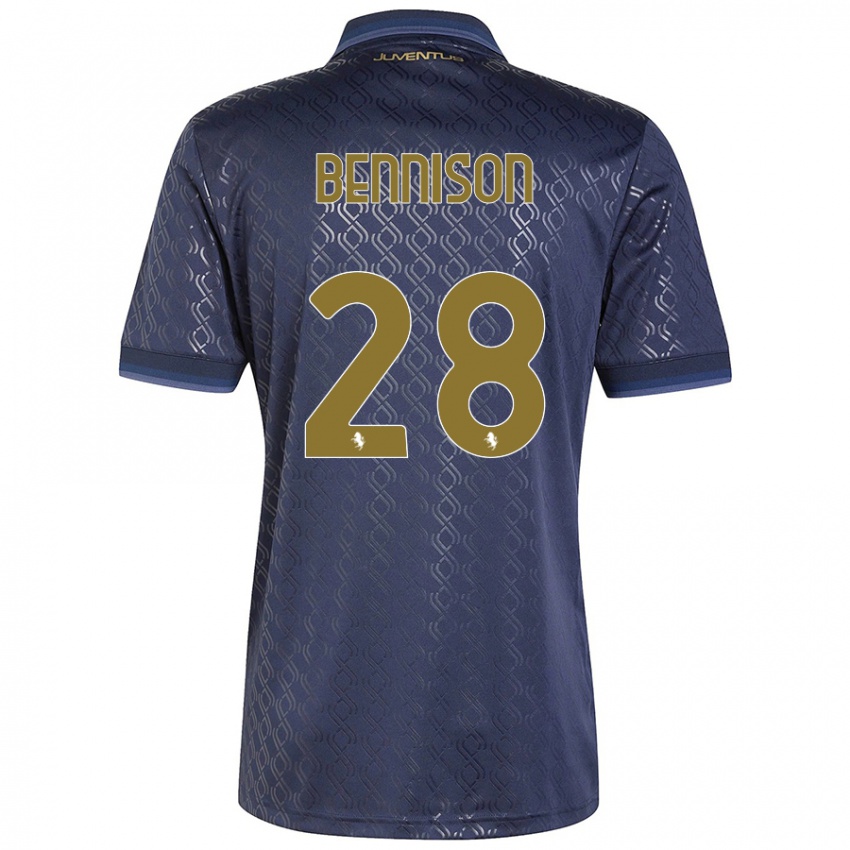 Hombre Camiseta Hanna Bennison #28 Azul Marino Equipación Tercera 2024/25 La Camisa México