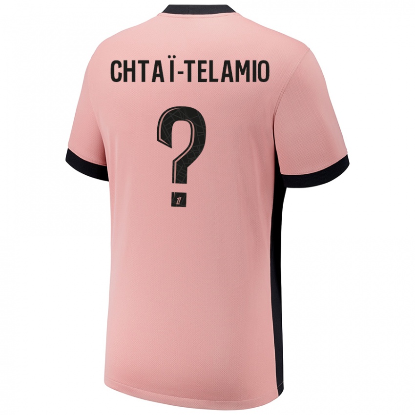 Hombre Camiseta Zayon Chtaï-Telamio #0 Rosa Óxido Equipación Tercera 2024/25 La Camisa México