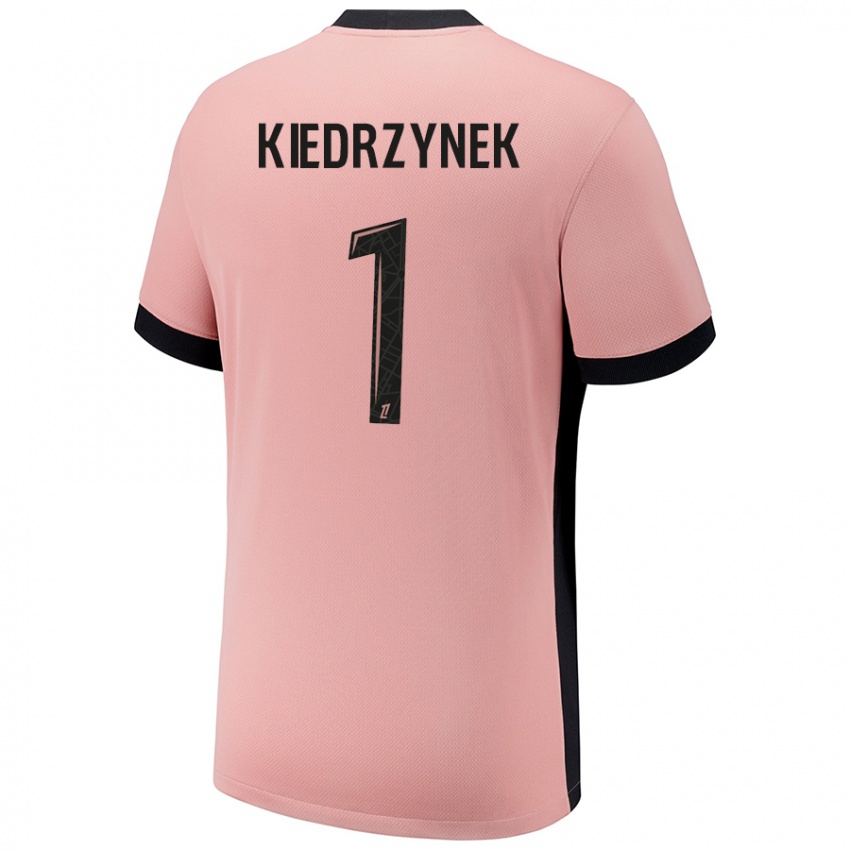 Hombre Camiseta Katarzyna Kiedrzynek #1 Rosa Óxido Equipación Tercera 2024/25 La Camisa México