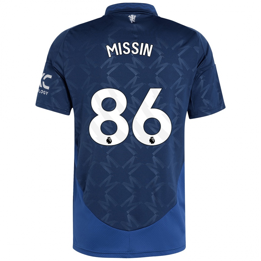 Mujer Camiseta Ashton Missin #86 Índigo 2ª Equipación 2024/25 La Camisa México