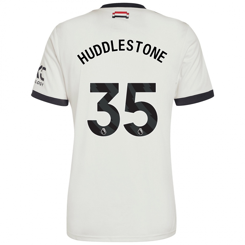 Mujer Camiseta Tom Huddlestone #35 Blanquecino Equipación Tercera 2024/25 La Camisa México