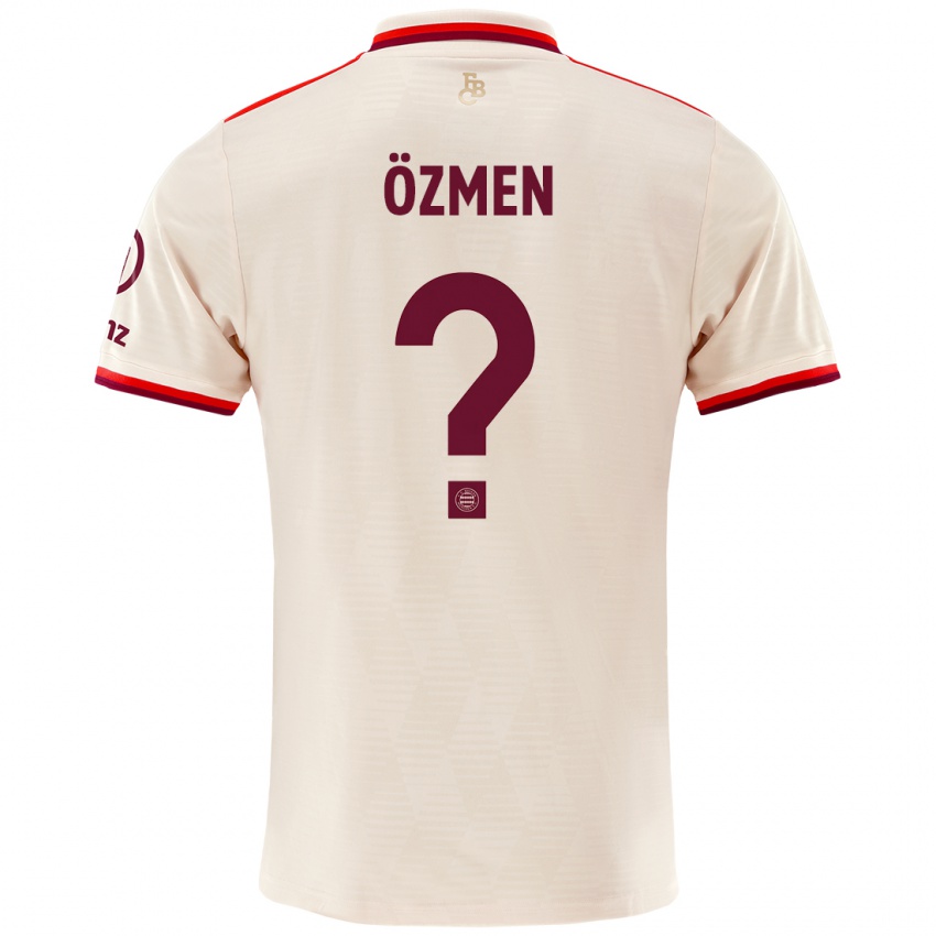 Mujer Camiseta Baran Özmen #0 Lino Equipación Tercera 2024/25 La Camisa México