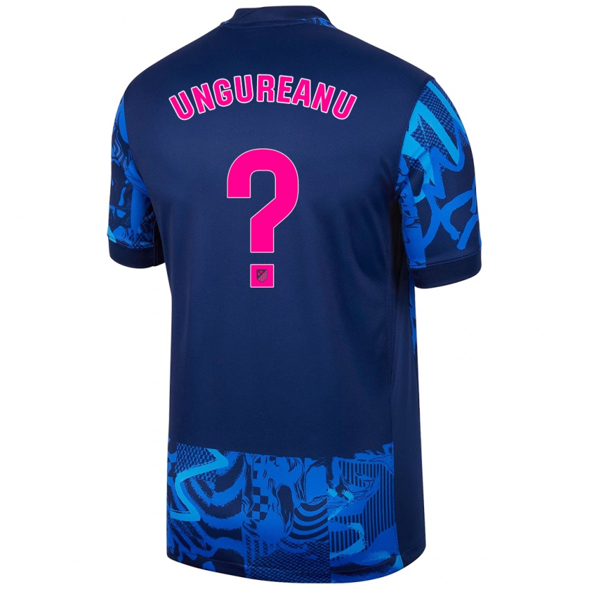 Mujer Camiseta Bogdan Ungureanu #0 Azul Real Equipación Tercera 2024/25 La Camisa México