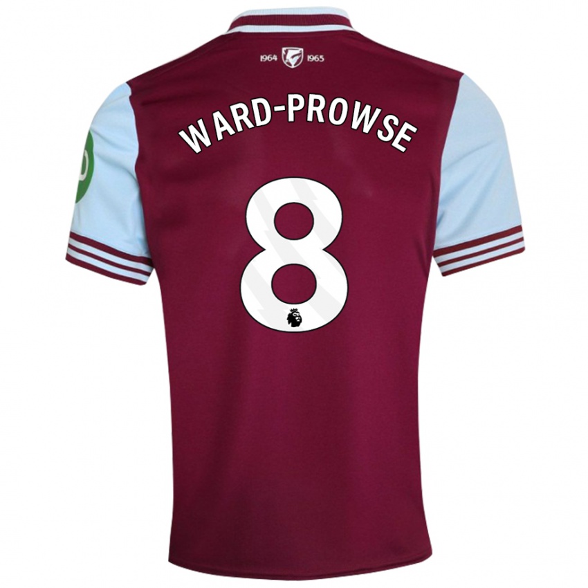 Niño Camiseta James Ward-Prowse #8 Rojo Oscuro 1ª Equipación 2024/25 La Camisa México