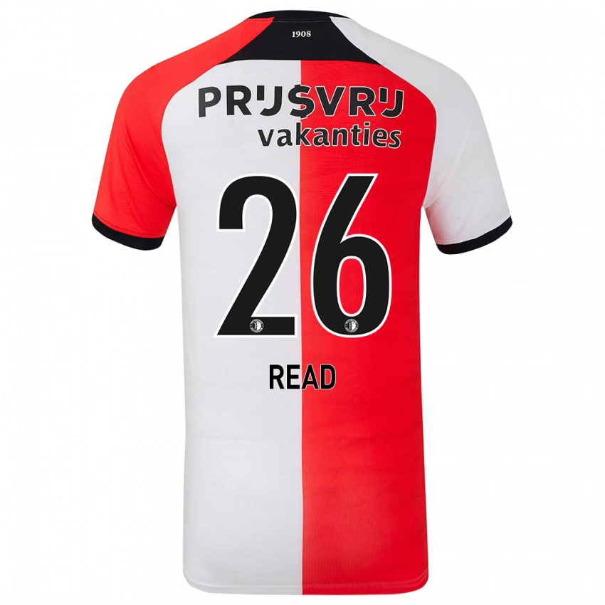 Niño Camiseta Givairo Read #26 Rojo Blanco 1ª Equipación 2024/25 La Camisa México