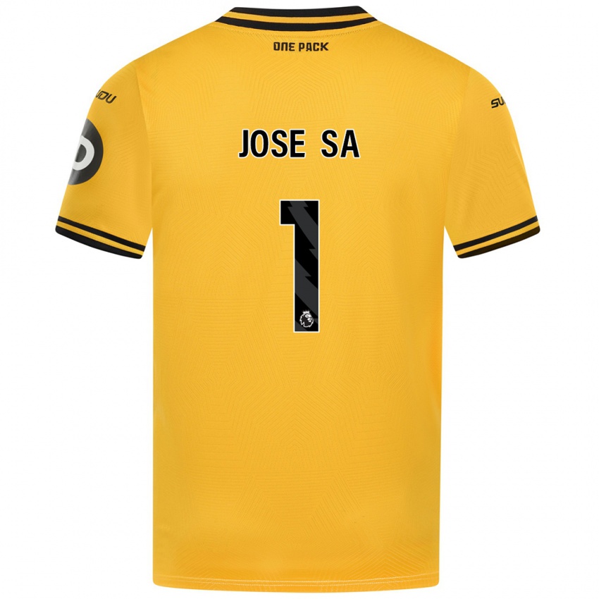 Niño Camiseta Jose Sa #1 Amarillo 1ª Equipación 2024/25 La Camisa México