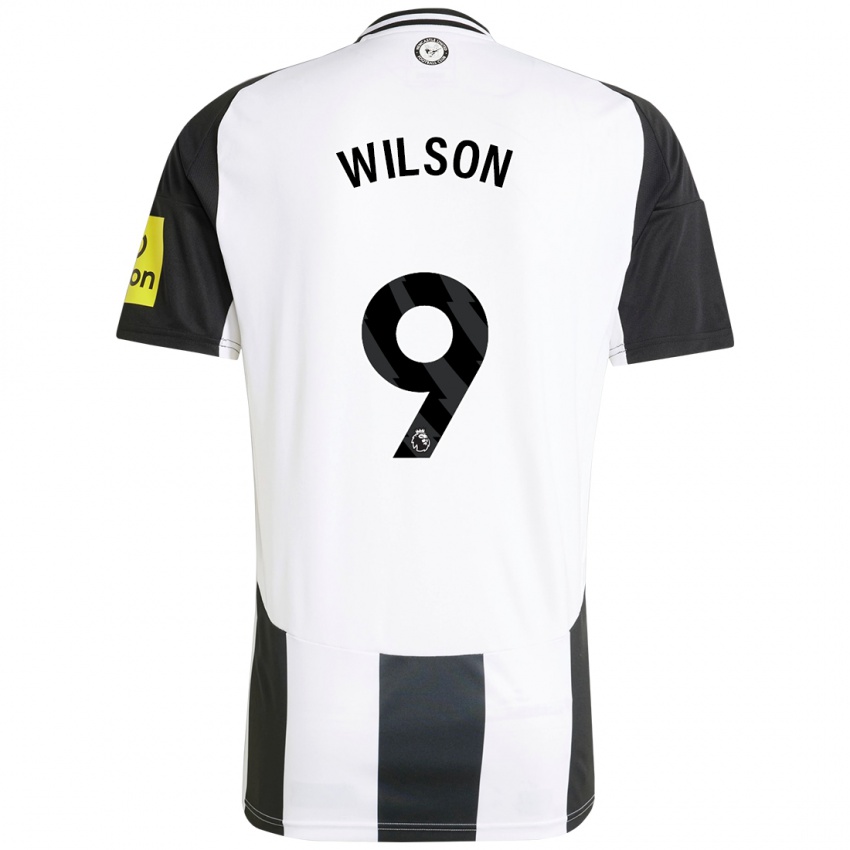 Niño Camiseta Callum Wilson #9 Blanco Negro 1ª Equipación 2024/25 La Camisa México