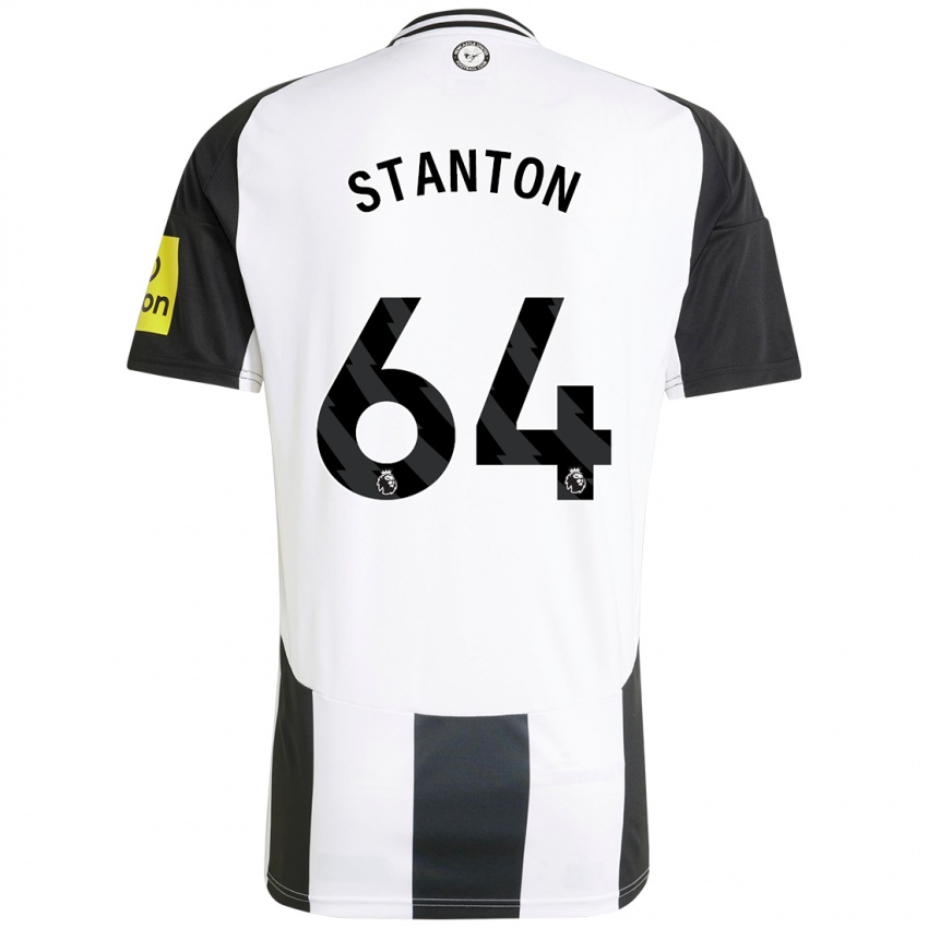 Niño Camiseta Ellis Stanton #64 Blanco Negro 1ª Equipación 2024/25 La Camisa México