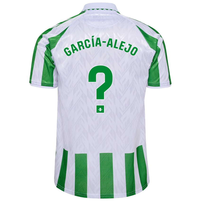 Niño Camiseta Raúl García-Alejo #0 Verde Rayas Blancas 1ª Equipación 2024/25 La Camisa México