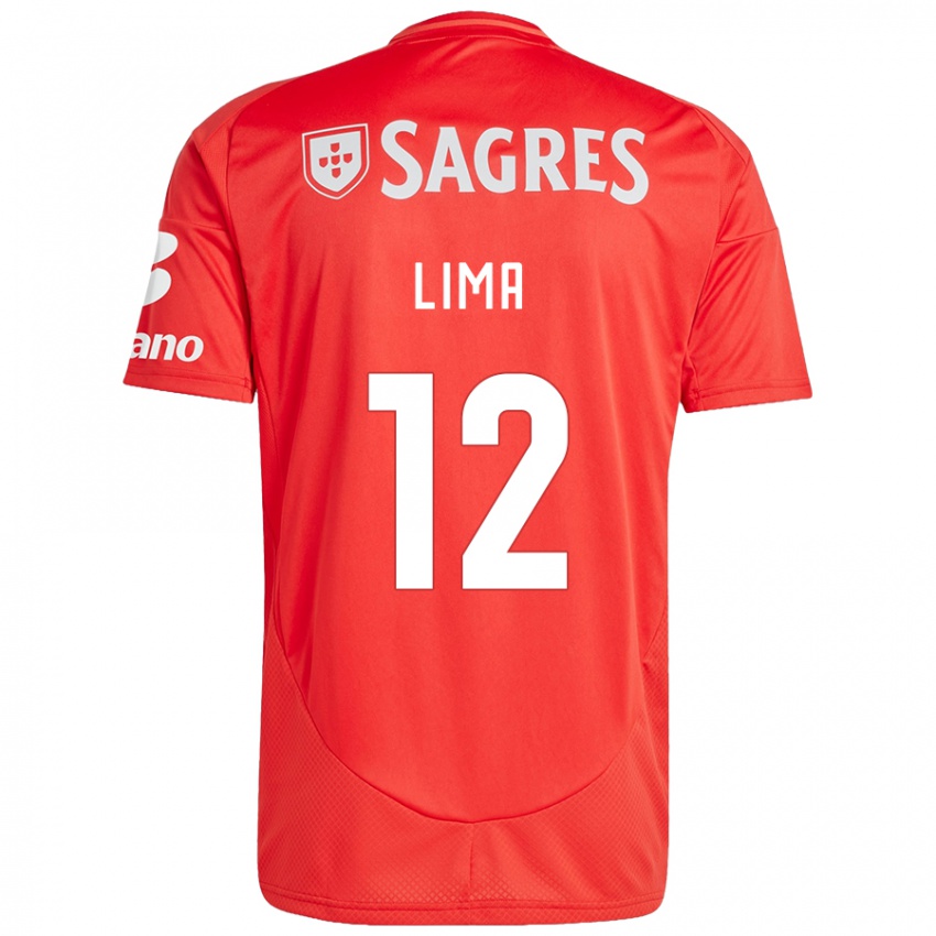 Niño Camiseta Thaís Lima #12 Rojo Blanco 1ª Equipación 2024/25 La Camisa México