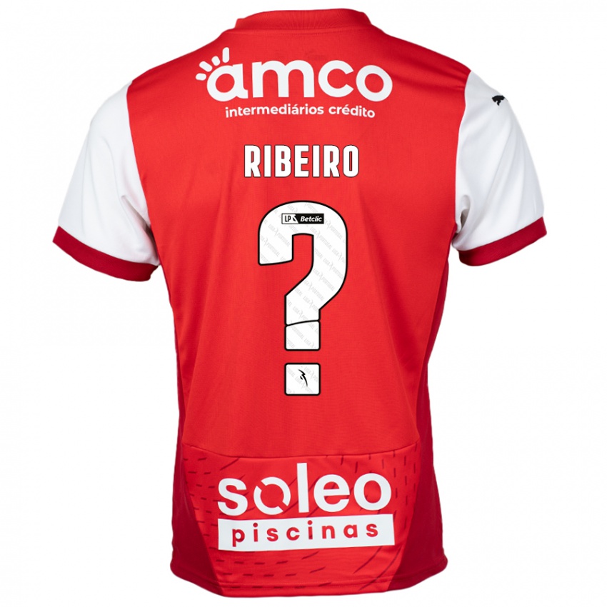 Niño Camiseta Yuri Ribeiro #0 Rojo Blanco 1ª Equipación 2024/25 La Camisa México