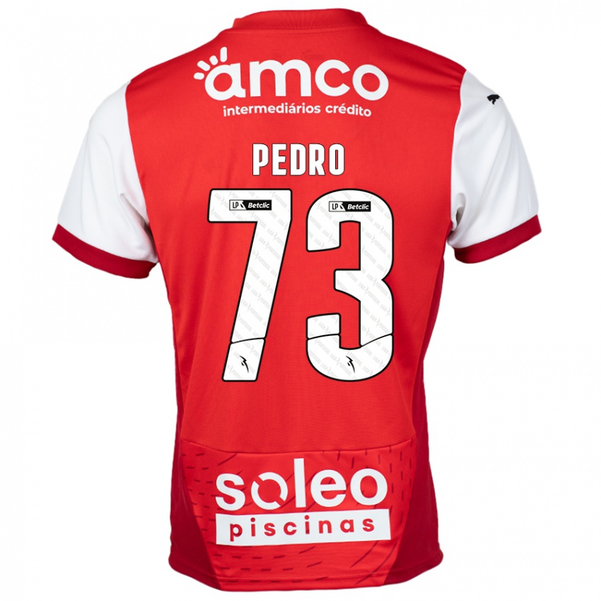 Niño Camiseta Zé Pedro #73 Rojo Blanco 1ª Equipación 2024/25 La Camisa México