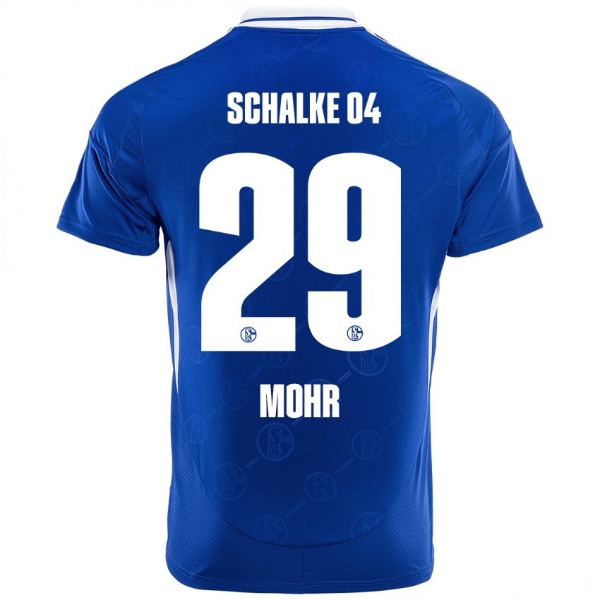 Niño Camiseta Tobias Mohr #29 Azul Real 1ª Equipación 2024/25 La Camisa México