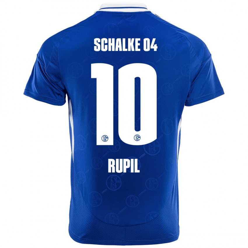 Niño Camiseta Timothé Rupil #10 Azul Real 1ª Equipación 2024/25 La Camisa México