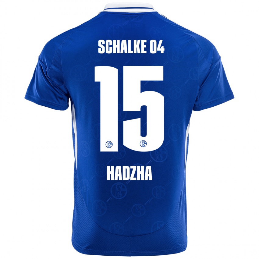 Niño Camiseta Nedzhib Hadzha #15 Azul Real 1ª Equipación 2024/25 La Camisa México