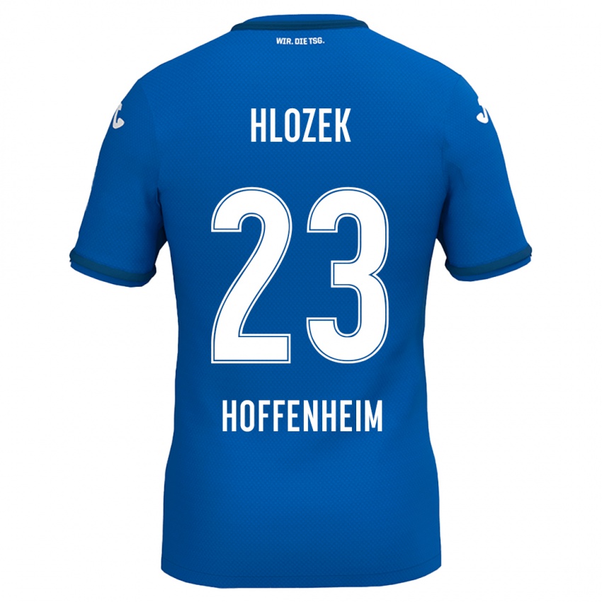 Niño Camiseta Adam Hlozek #23 Azul Real 1ª Equipación 2024/25 La Camisa México