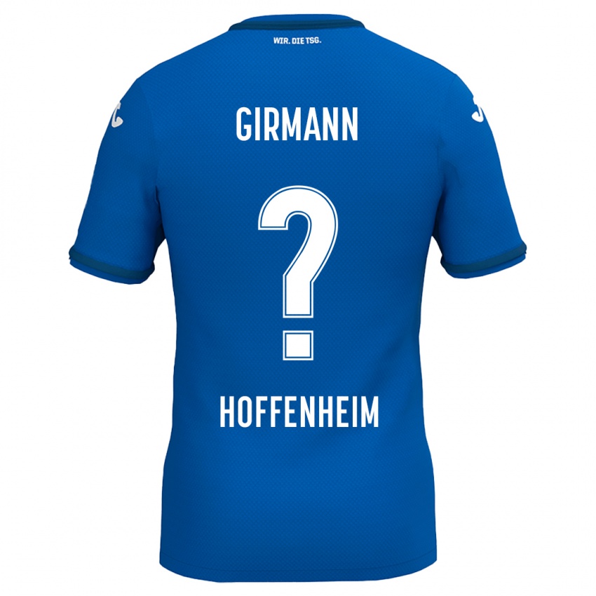 Niño Camiseta David Girmann #0 Azul Real 1ª Equipación 2024/25 La Camisa México