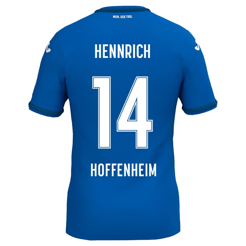 Niño Camiseta Paul Hennrich #14 Azul Real 1ª Equipación 2024/25 La Camisa México