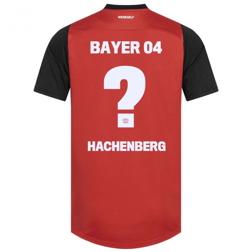 Niño Camiseta Merlin Hachenberg #0 Rojo Negro 1ª Equipación 2024/25 La Camisa México